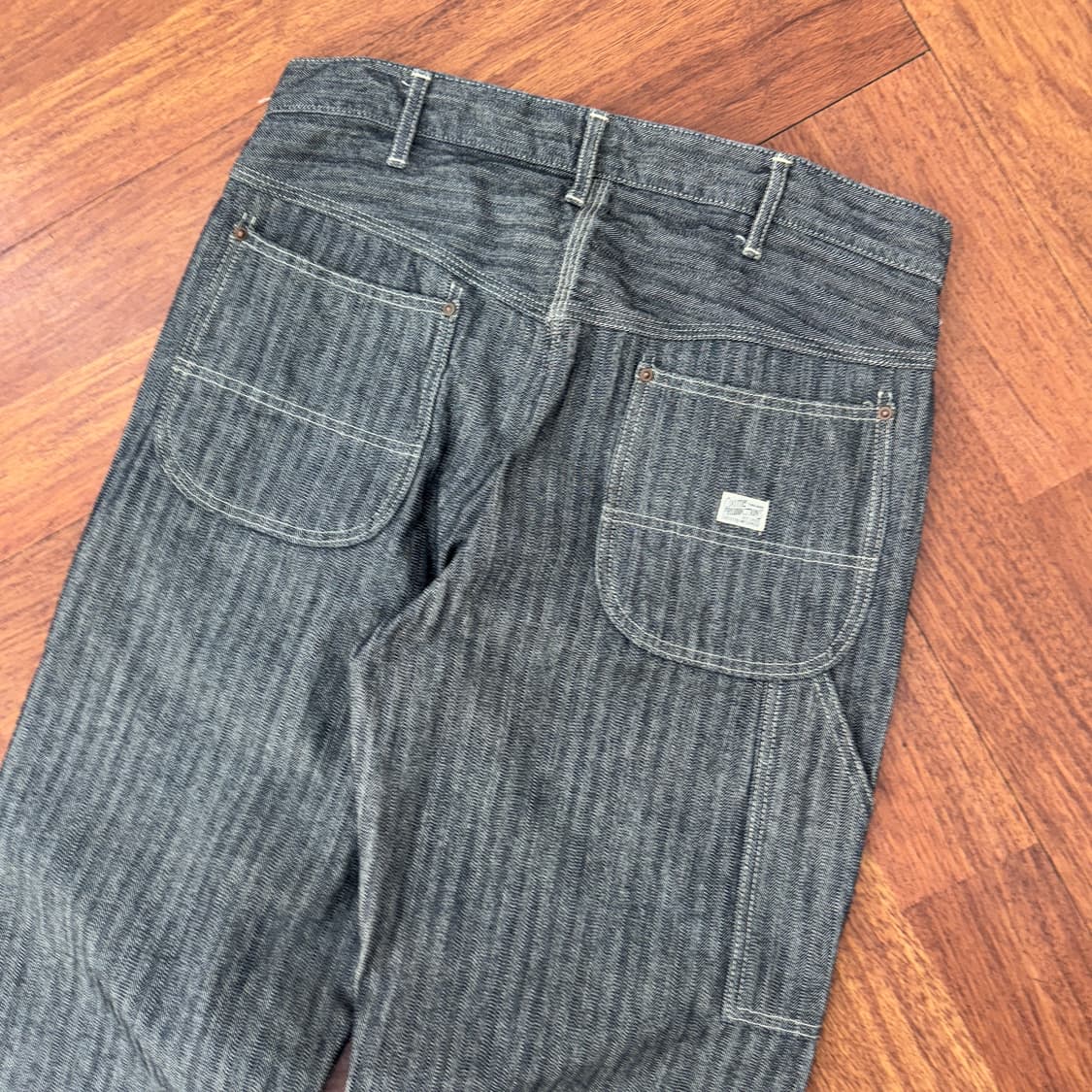 34 쿠티 프로덕션 헤링본 워크 팬츠 상품이미지3