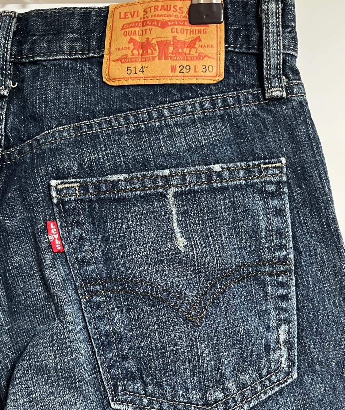 공용 리바이스 514 세미와이드 데님팬츠 청바지 29  상품이미지6