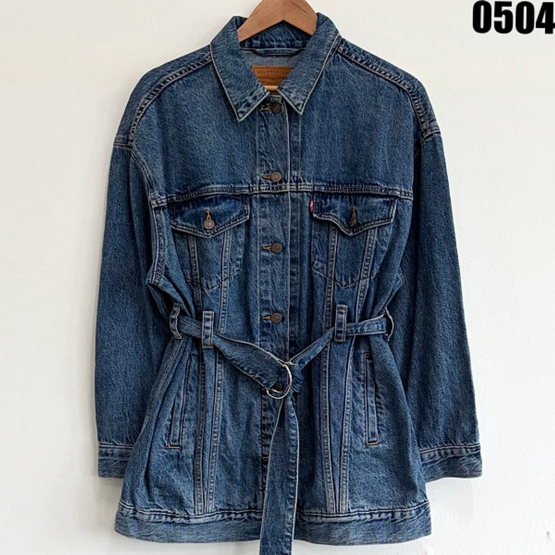 리바이스 빈티지 벨티드 데님 자켓 XS 0504 상품이미지1