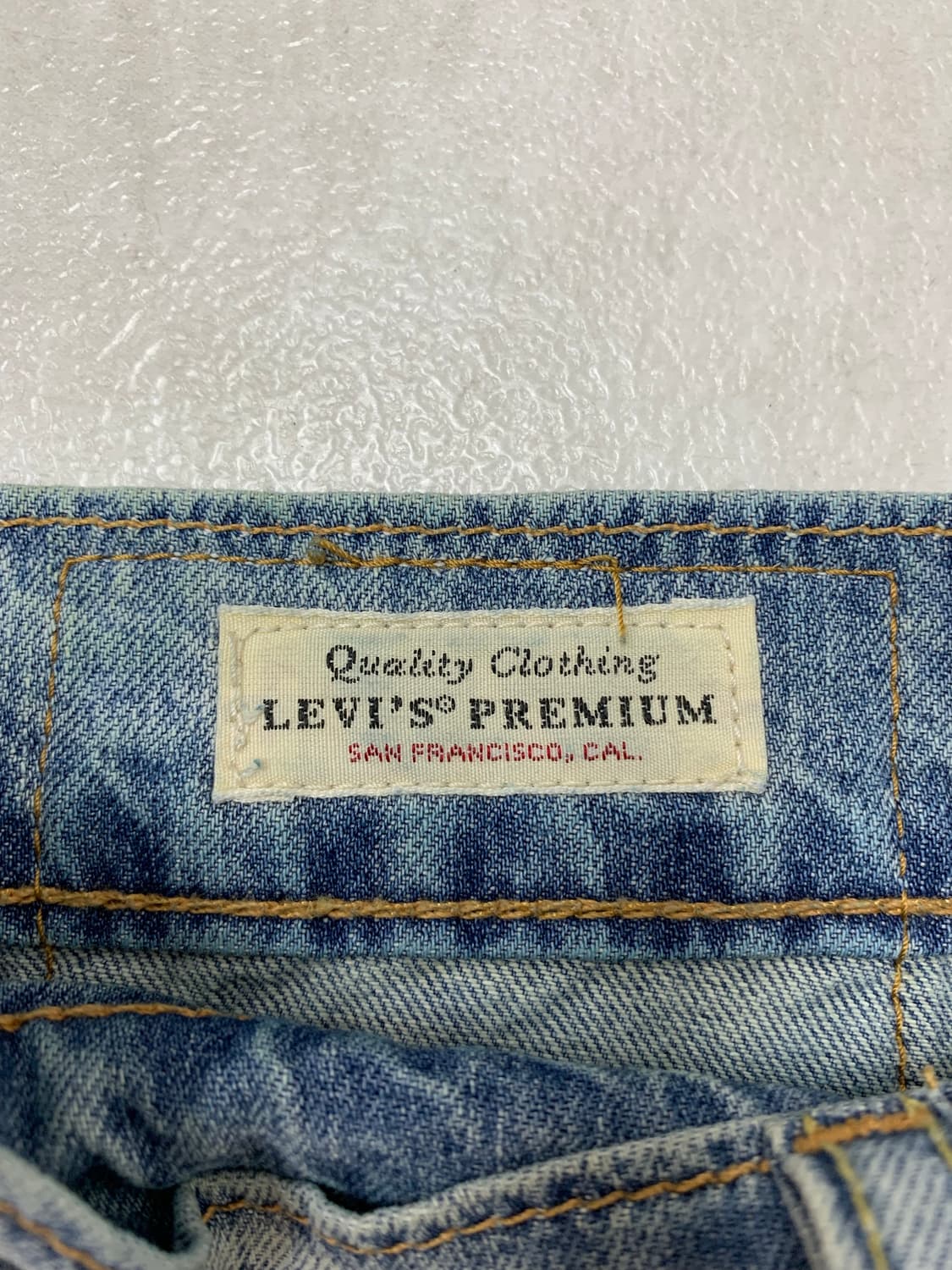 리바이스 워싱 데님쇼츠#769 상품이미지5