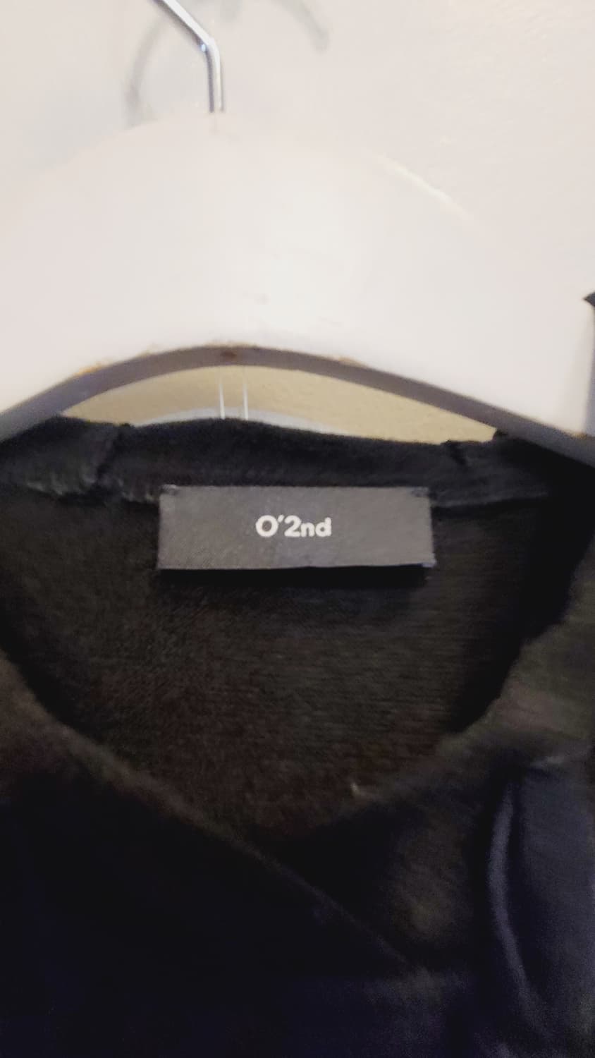 오즈세컨 레이어드 후드니트. 벨벳 캉캉 스커트 상품이미지2