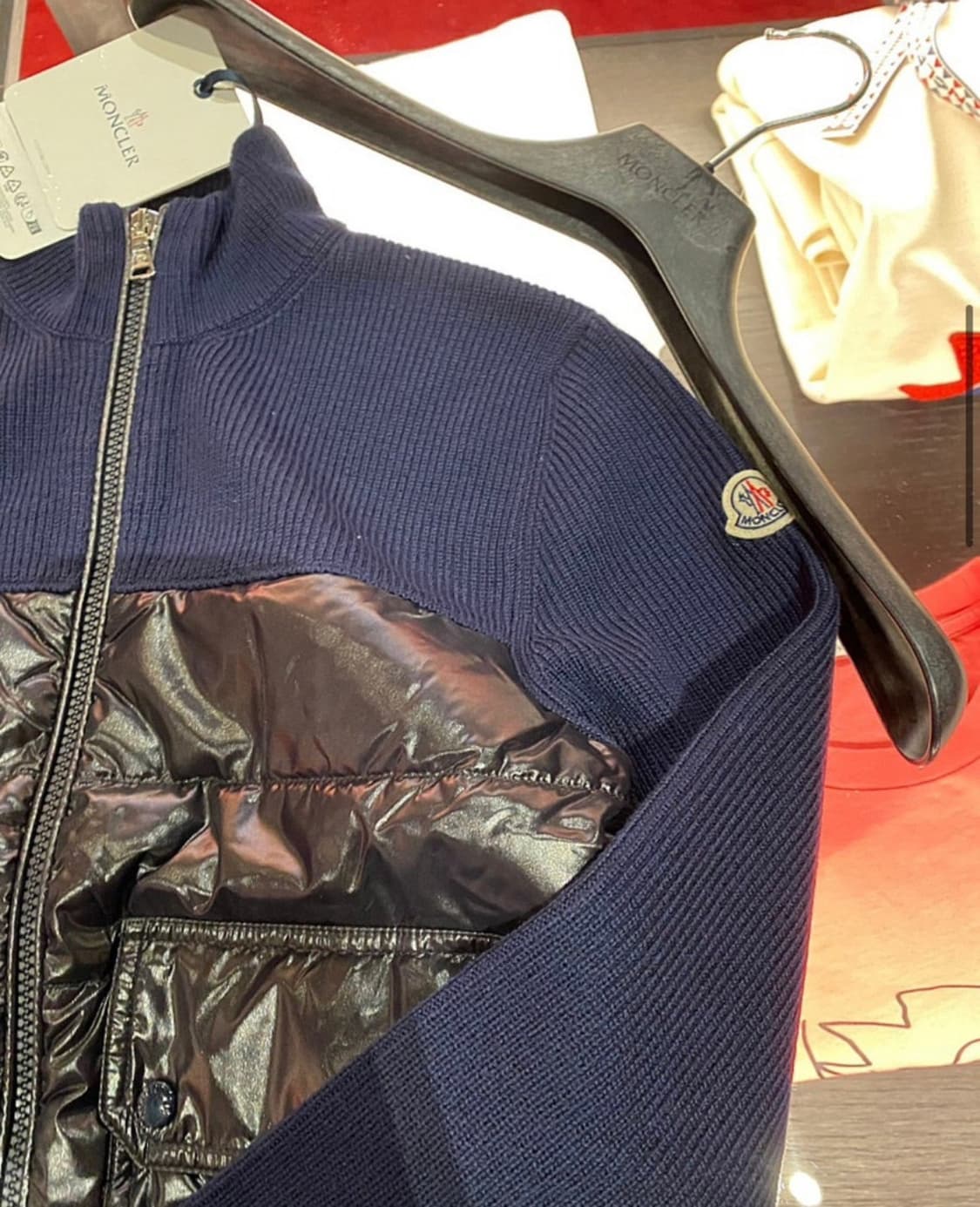 몽클레어 니트 패딩 상품이미지2