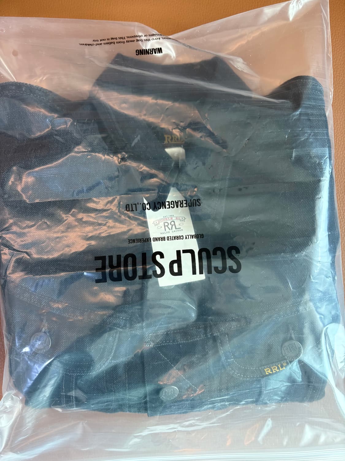rrl lot271 흑청 (블랙원인워시) 데님 자켓 XS 상품이미지6