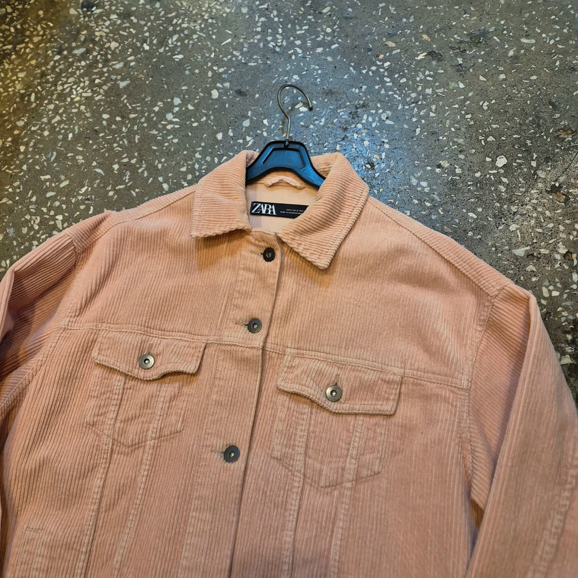 여성-FREE 자라 인디핑크 코듀로이자켓  상품이미지6