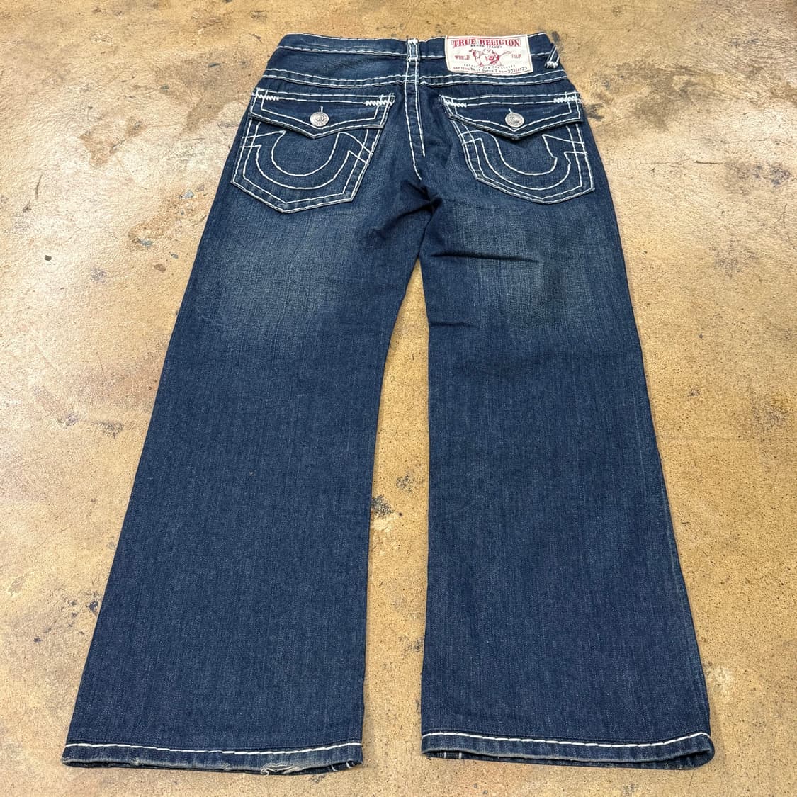 [정품/30] 트루릴리젼 스티치 데님 청바지 b14 상품이미지3