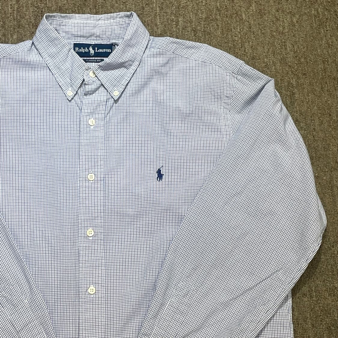 (16 1/2-34) POLO 폴로 랄프로렌 체크셔츠   상품이미지4