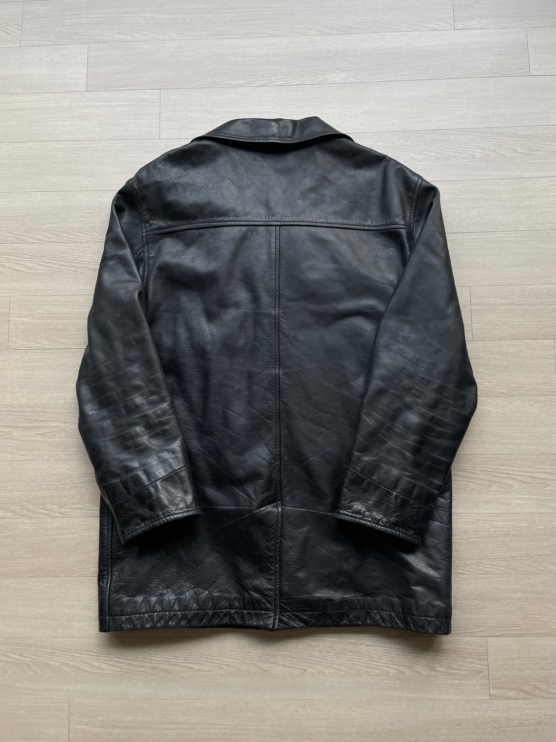 90s 올드갭 레더 카코트 gap carcoat 상품이미지2