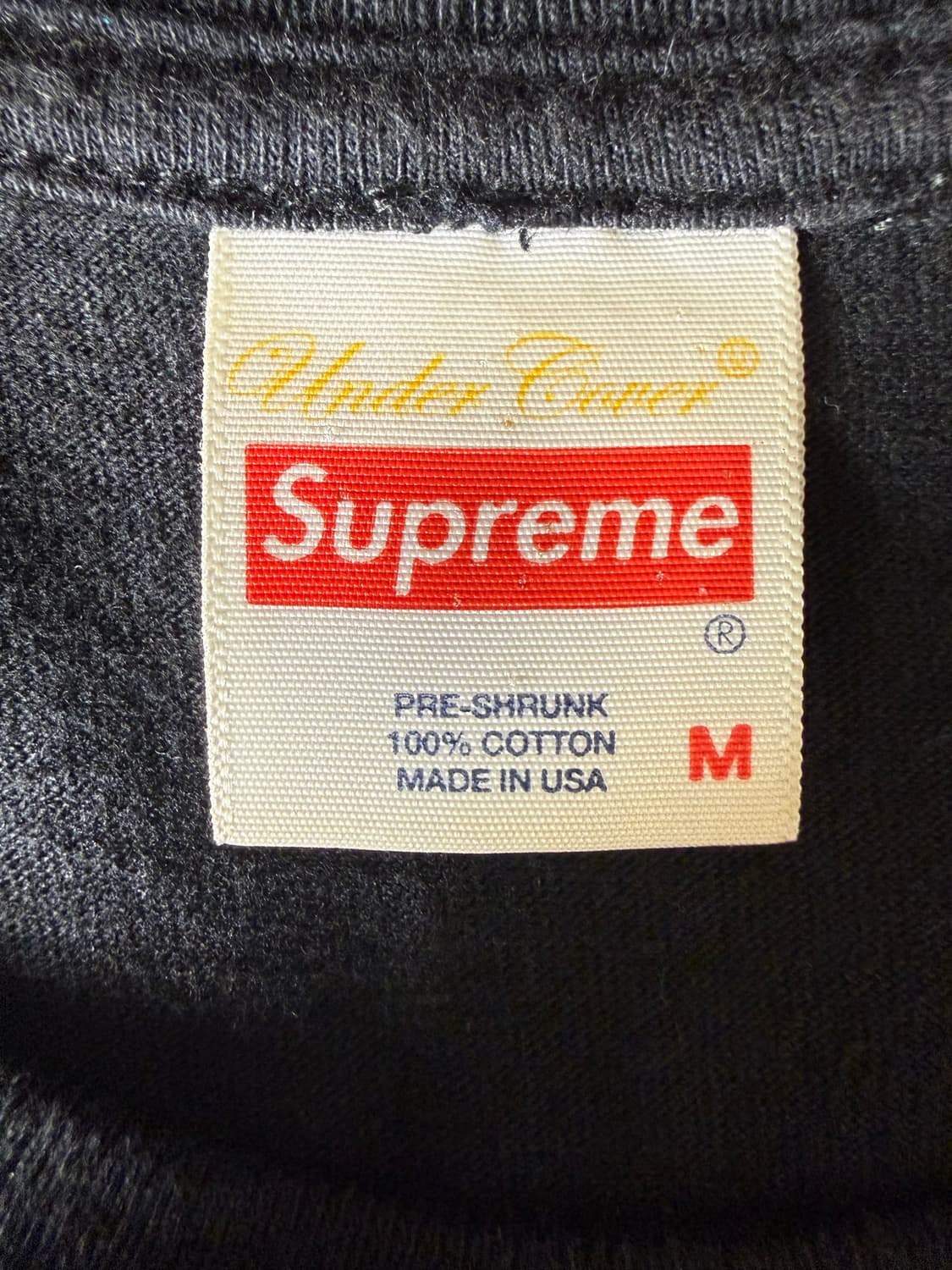 슈프림 언더커버 Public Enemy 티셔츠 M 상품이미지5