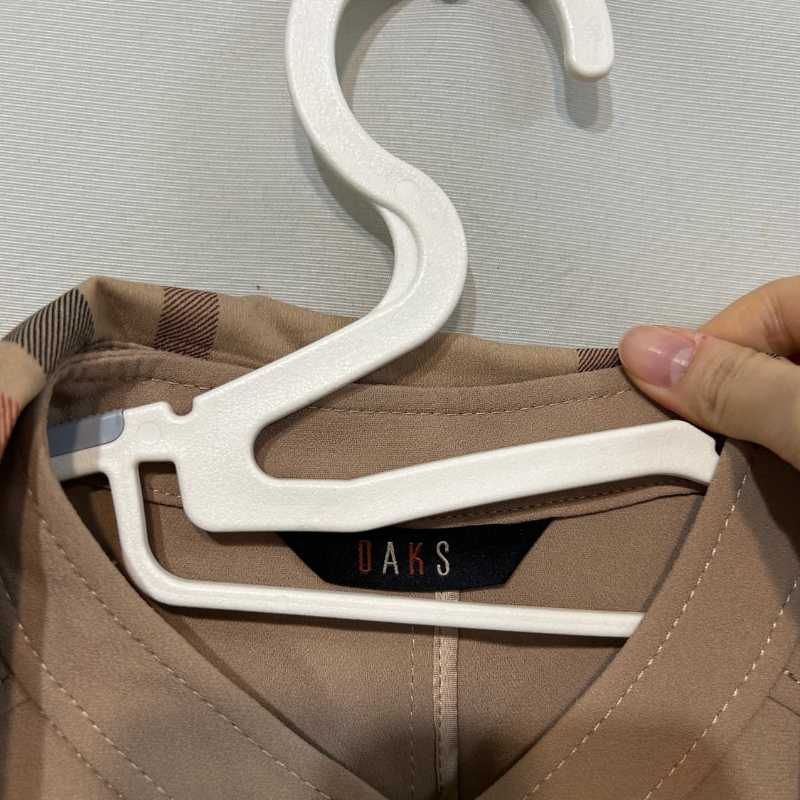 닥스 체크 셔츠 원피스 66  상품이미지3