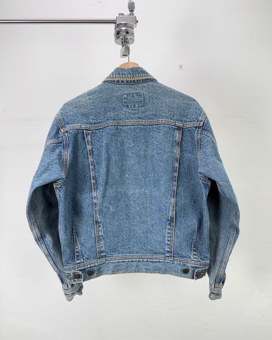 리 80s 라이더스 인디고 블루 데님 트러커 자켓 상품이미지6
