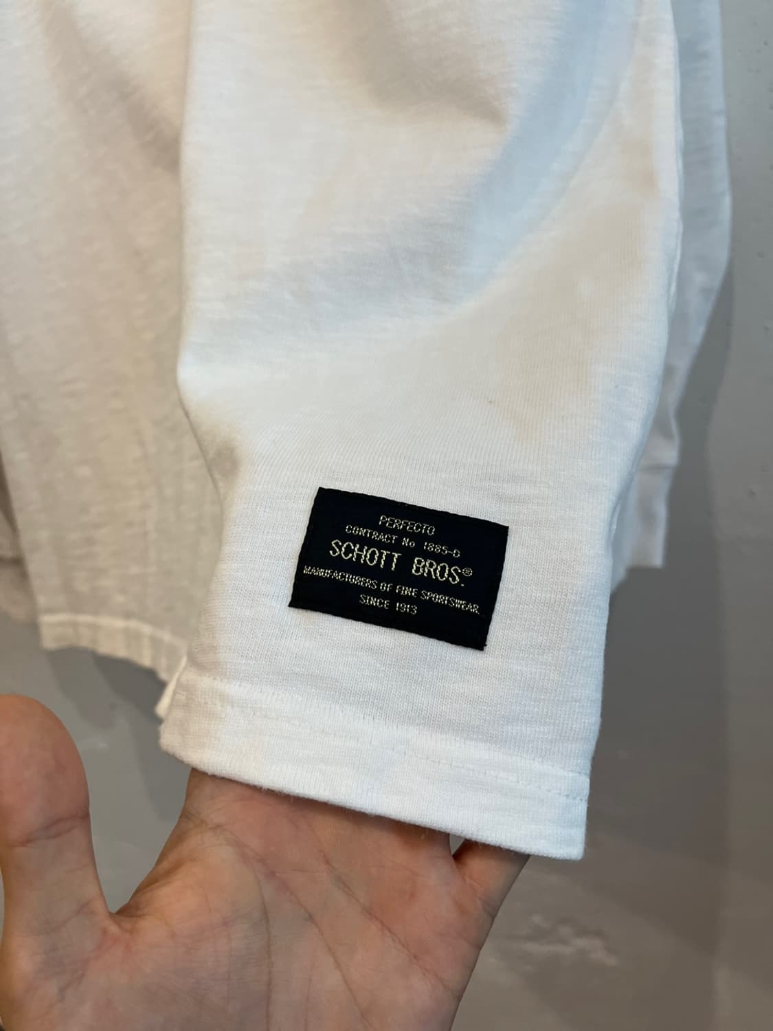 Schott 쇼트 롱슬리브 XXL  상품이미지5