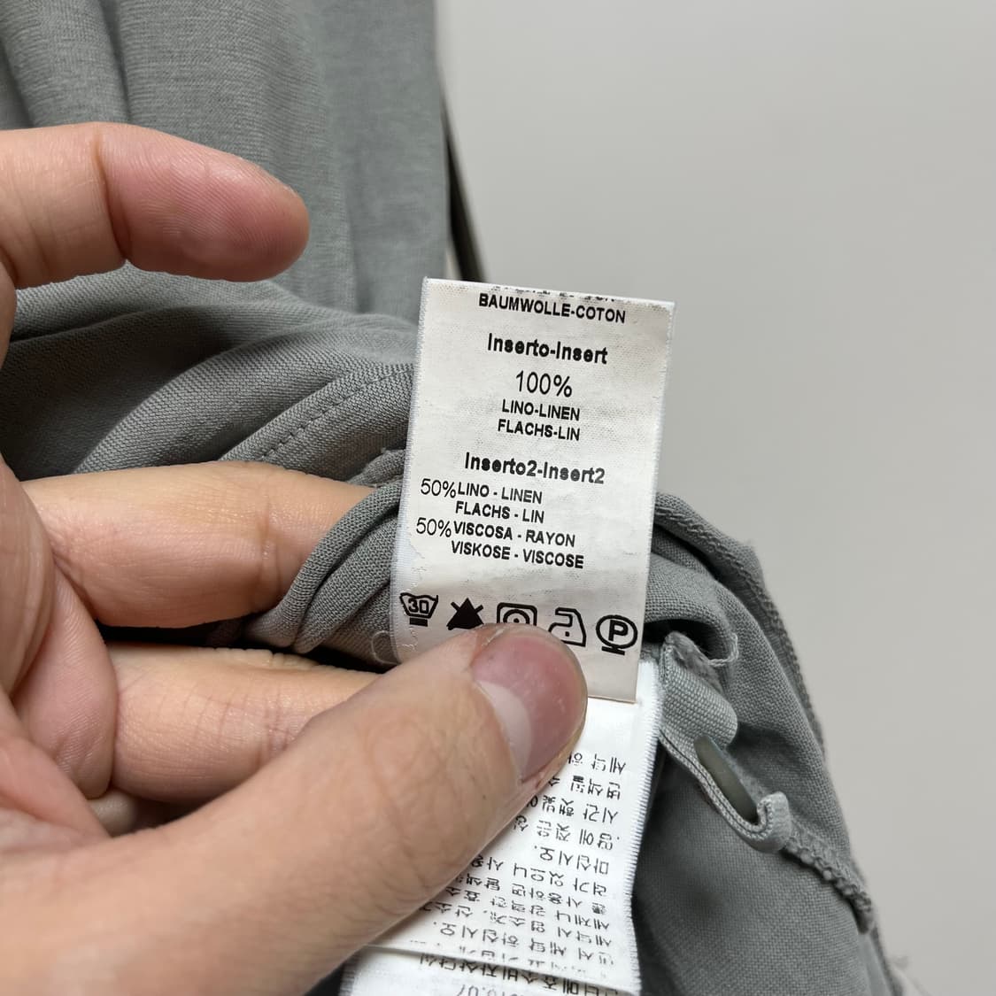 트랜짓 가먼트다잉 스카스티치 티셔츠 상품이미지10