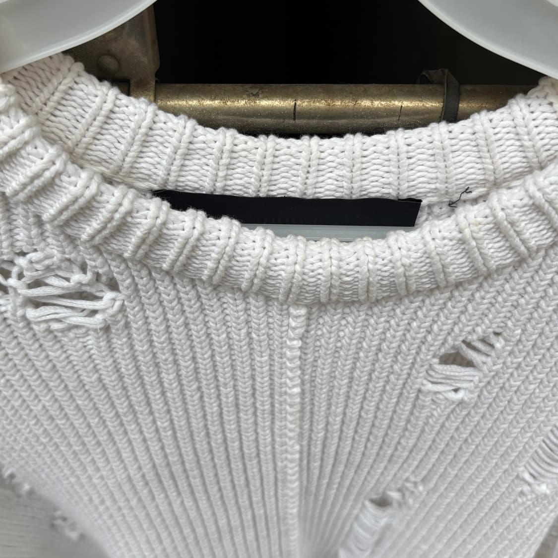 [S] 23년 준지 코튼 니트 스웨터 상품이미지7