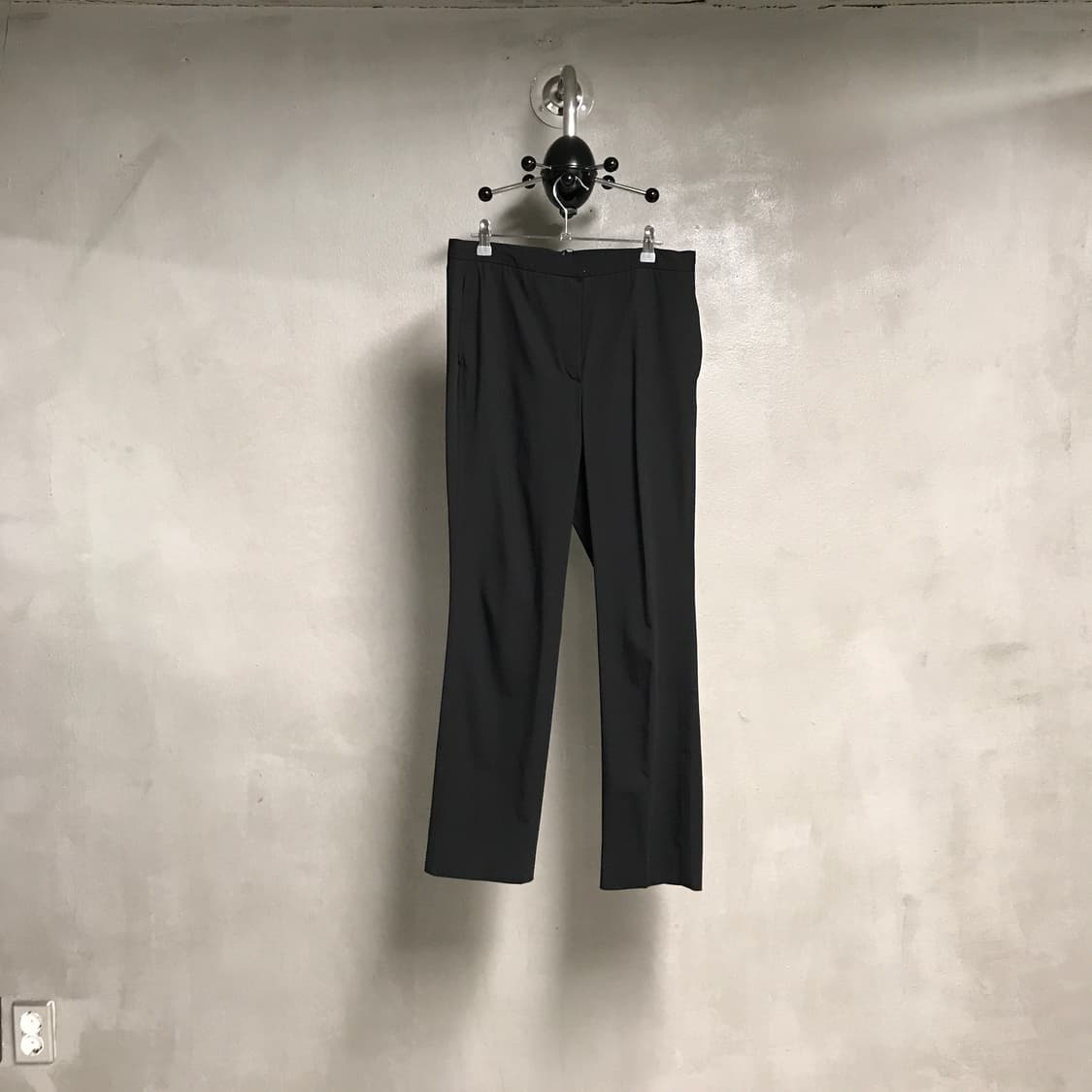 질샌더 블랙 슬랙스 38  상품이미지1