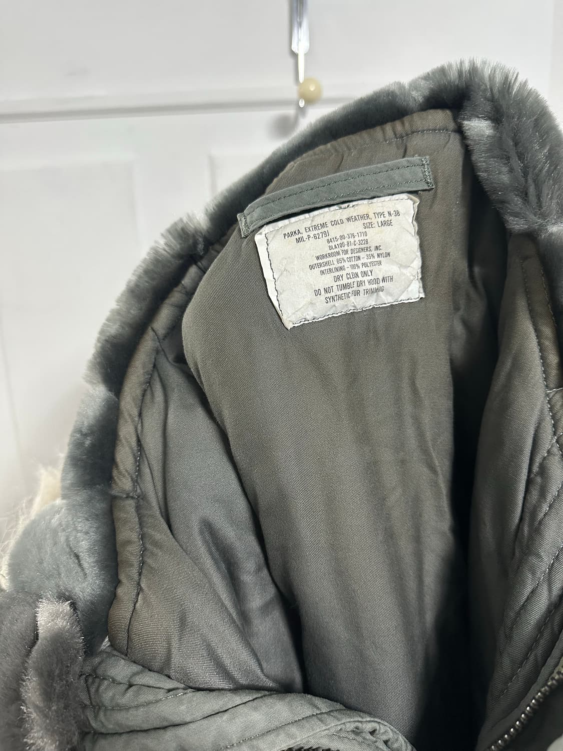 미군 N3B 파카 상품이미지6