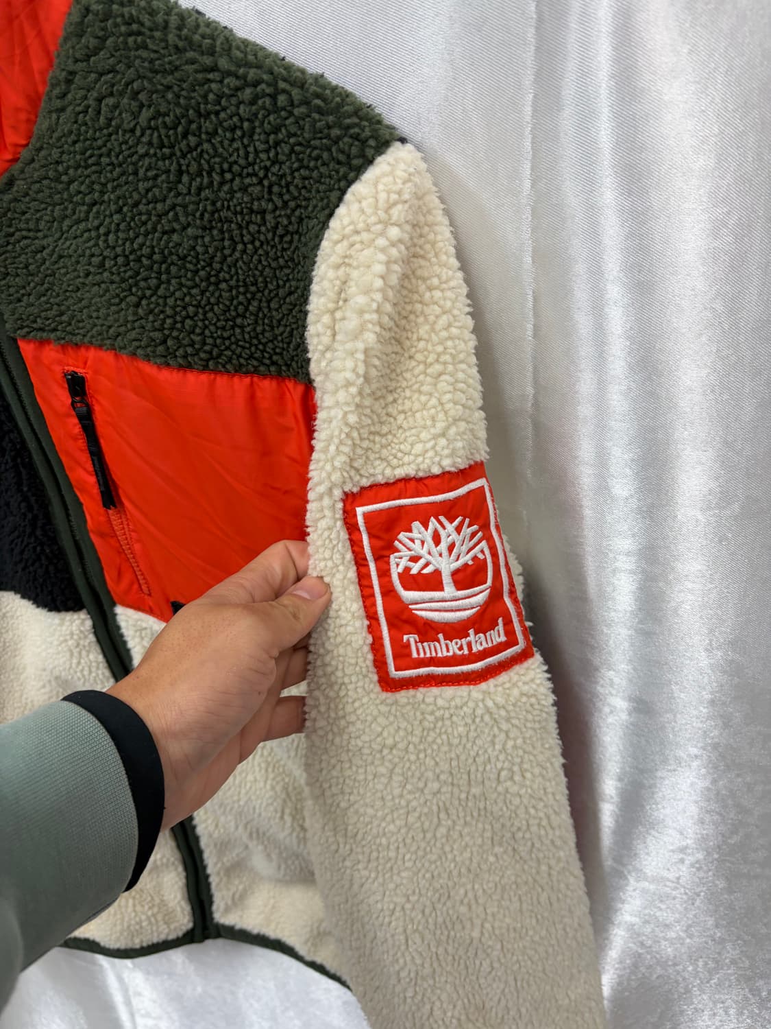 팀버랜드 플리스 집업 사이즈90 남성90 여성95  상품이미지4