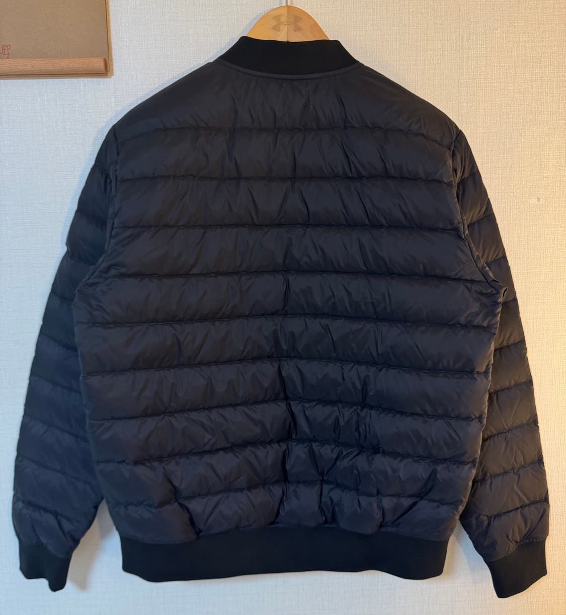 [L]무신사 스탠다드 구스다운 경량패딩 블랙 상품이미지2