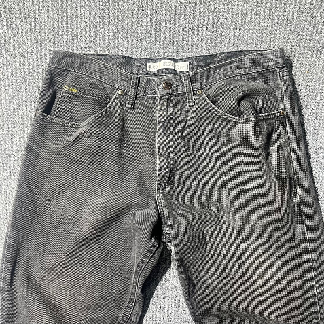 Lee 블랙 데님(33/old-7663) 상품이미지2