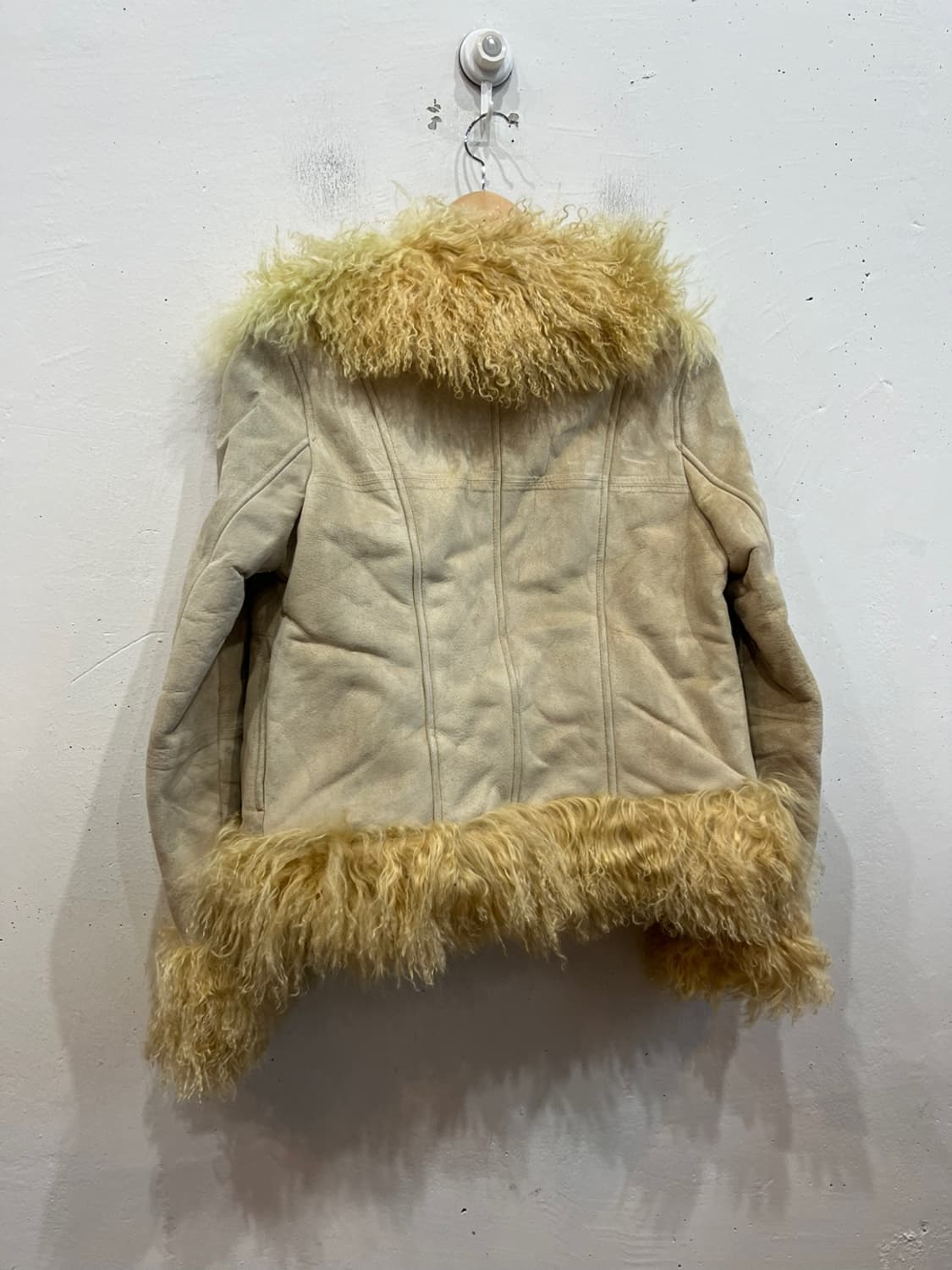 Morgan 레더 양털 무스탕 자켓 우먼즈  상품이미지3