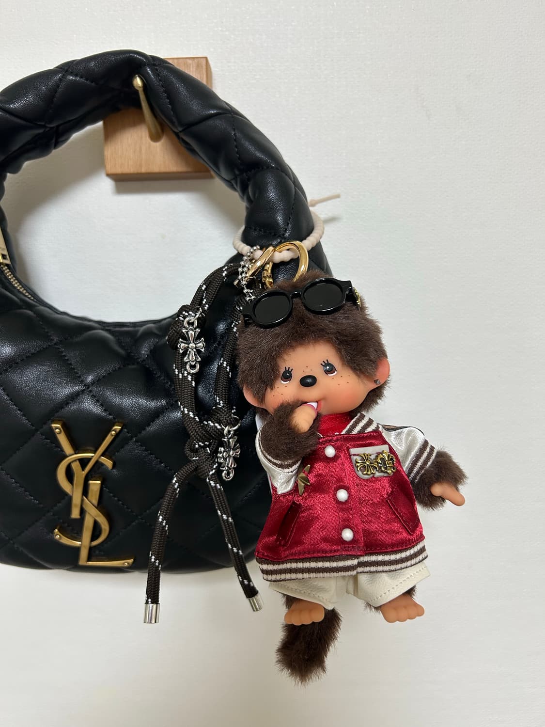 (23)정품몬치치-💛❤️화이트 니트원피스 상품이미지7