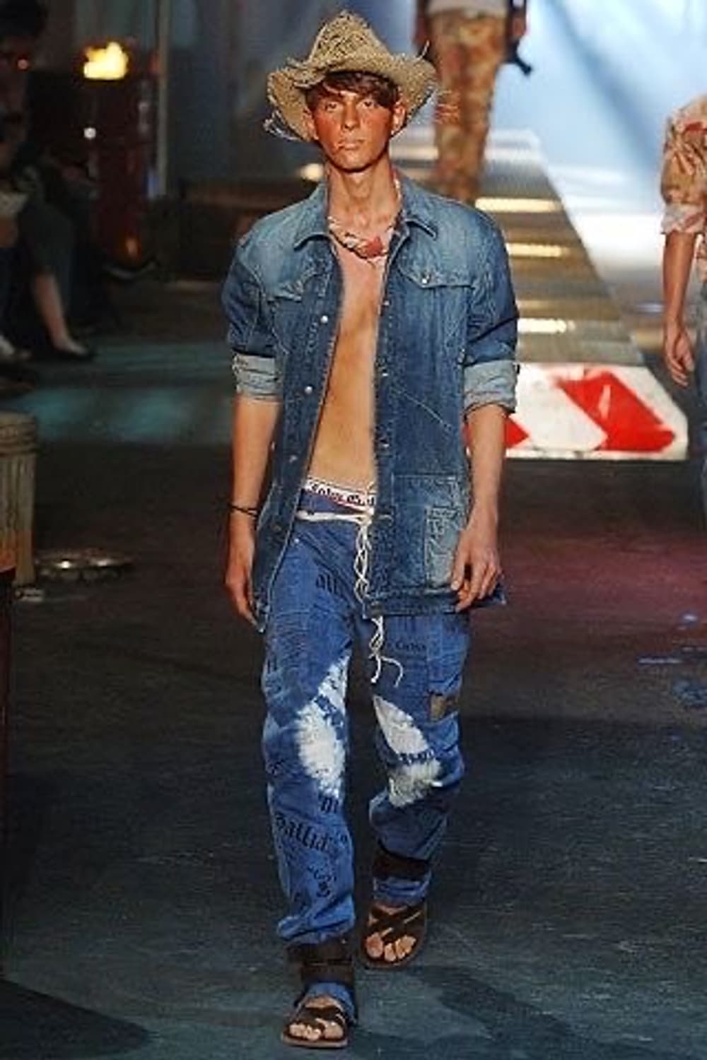 JohnGallianoSS2006 Gazette Denim Pants 상품이미지8
