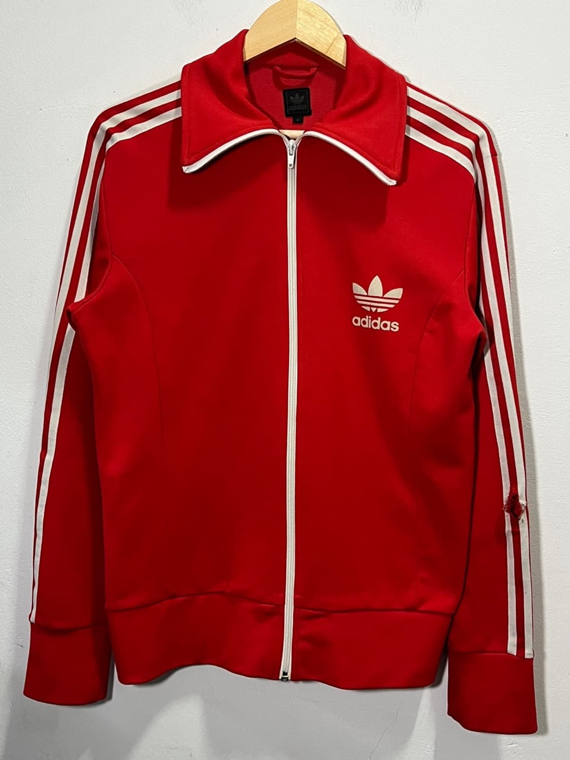 아디다스 유로파 레드 삼선 져지 M 상품이미지4