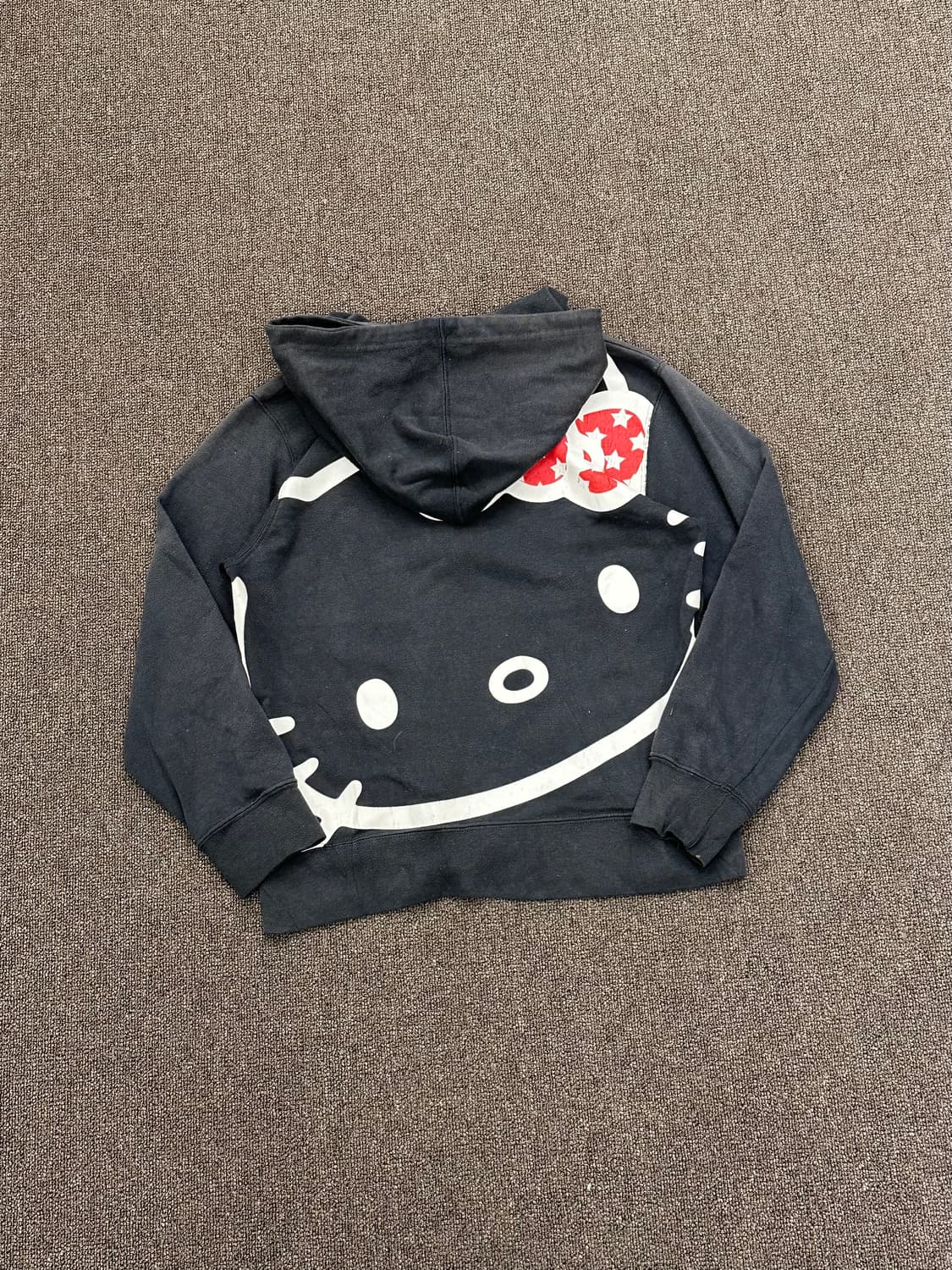 M)Hello Kitty 빈티지 여성 캐릭터 후드집업 상품이미지5