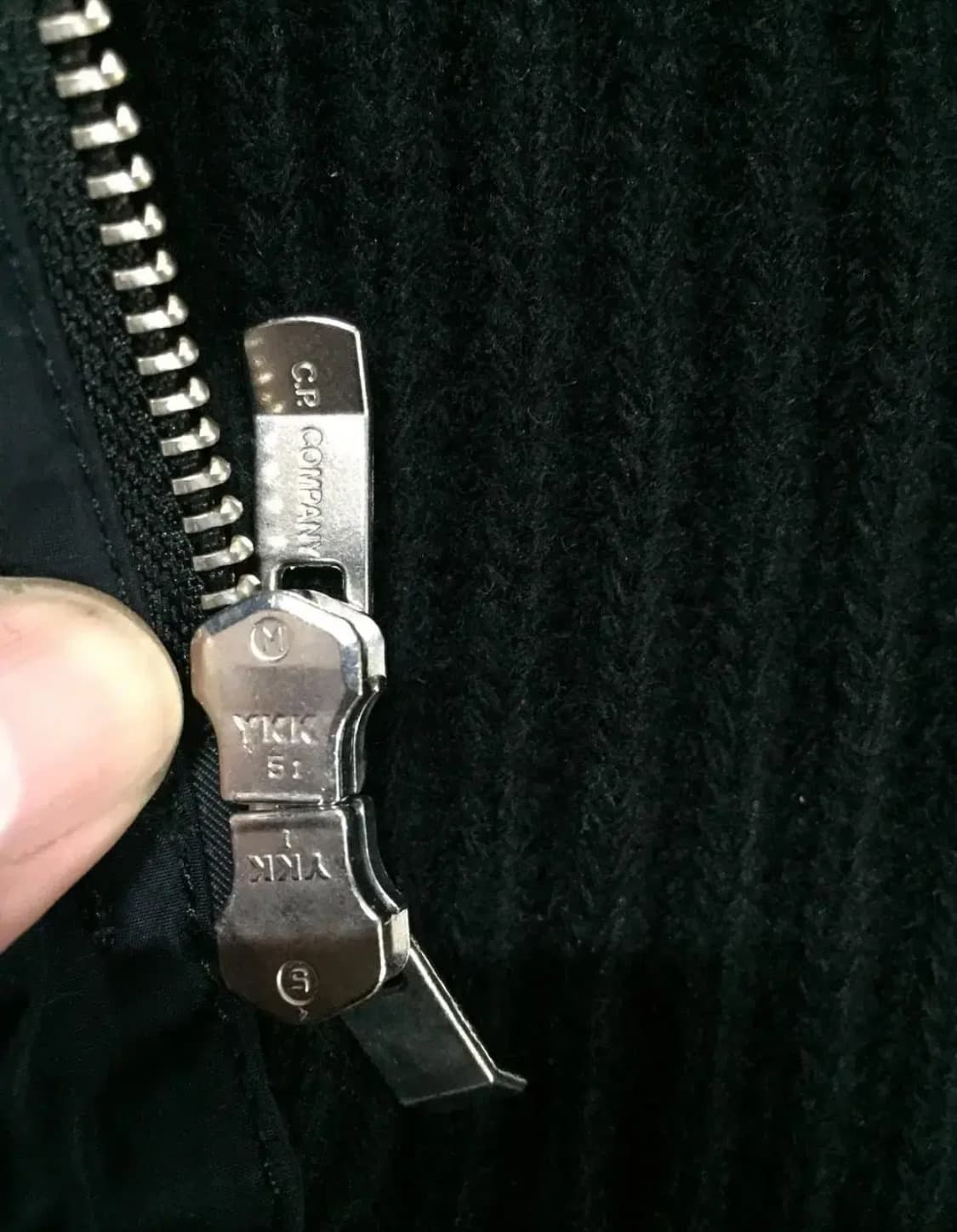 씨피 컴퍼니 디테쳐블 후디 집업재킷(울/나일론) 상품이미지8