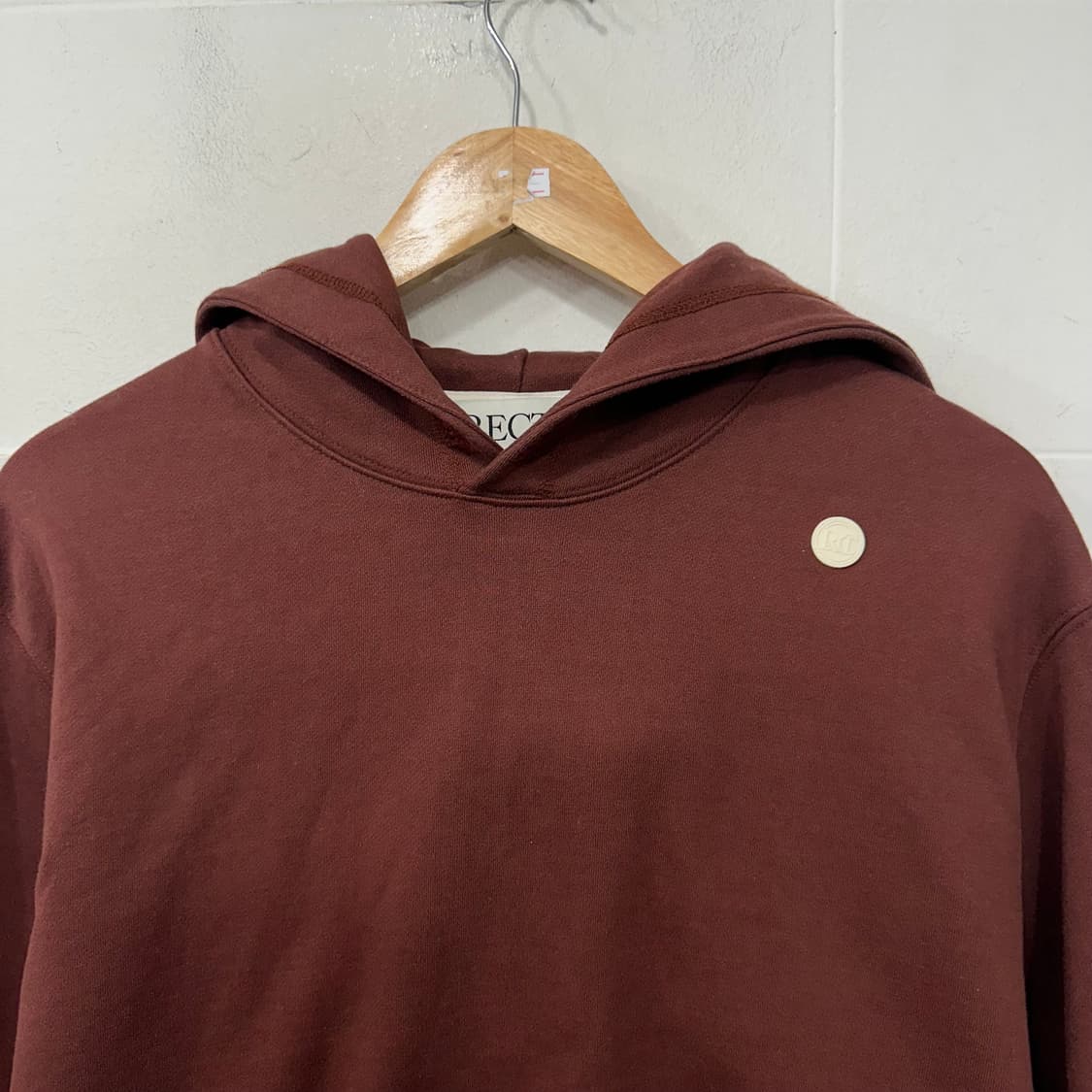 렉토 숄드패치 후드티 상품이미지2