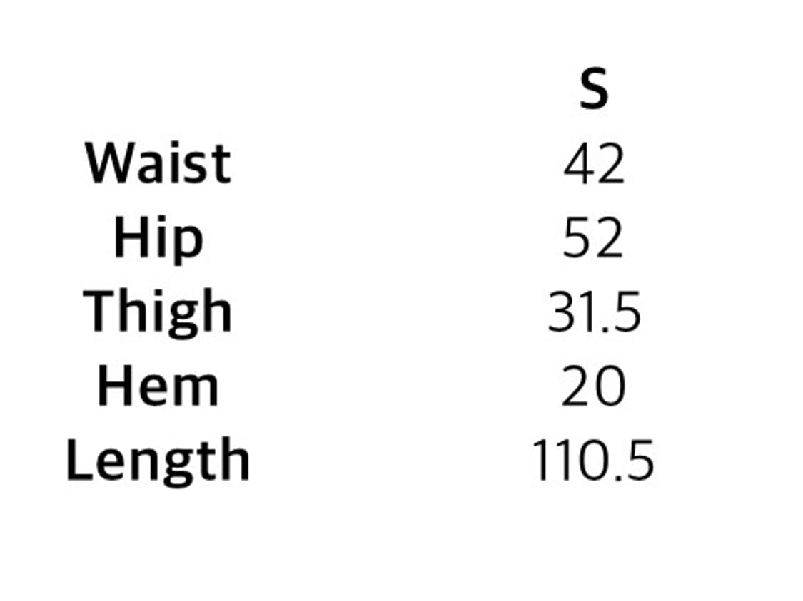 S사이즈) 플라스틱 프로덕트 WALLET RAW DENIM PANTS 상품이미지3