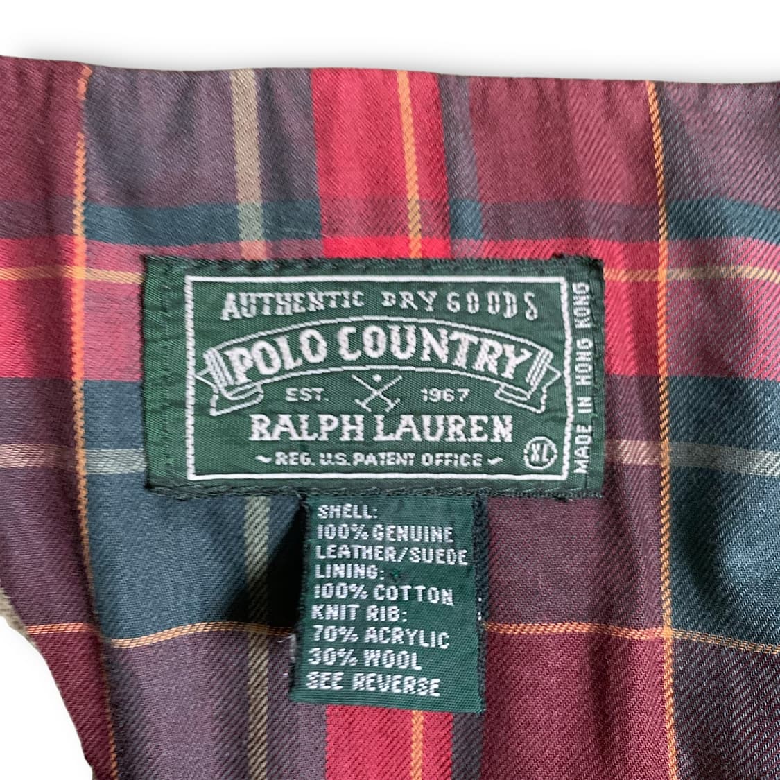 [XL~2XL] 90s Polo country suede jacket 상품이미지3
