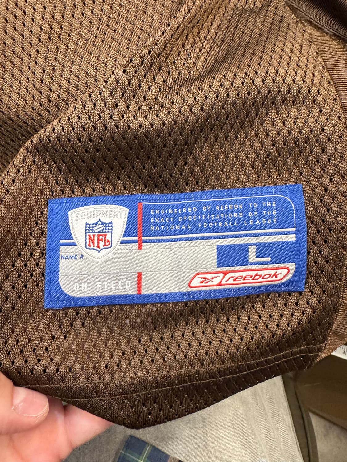 L) NFL 리복 풋볼 저지 상품이미지5
