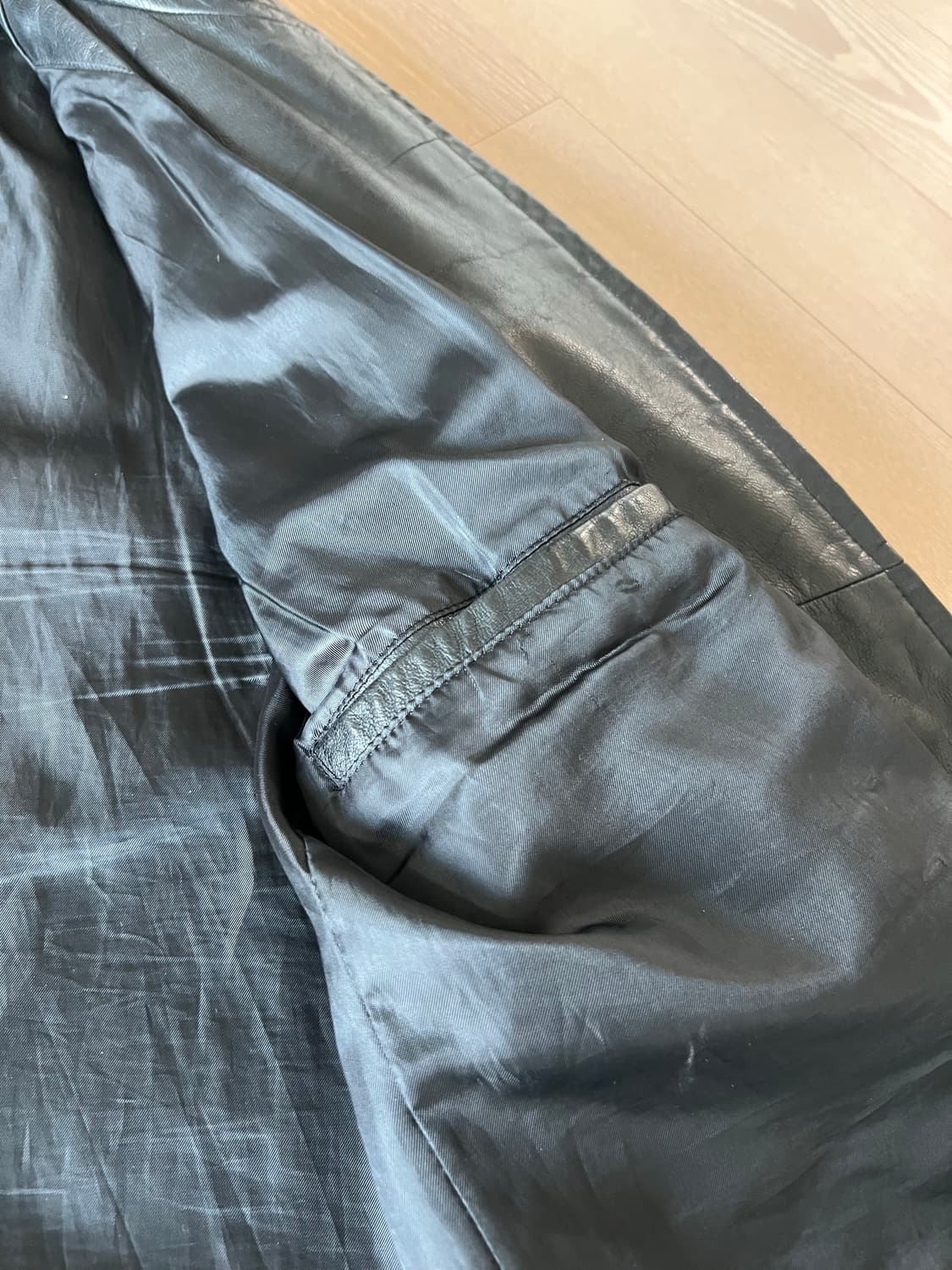 Redlook 고트레더 바이커자켓 L 상품이미지5