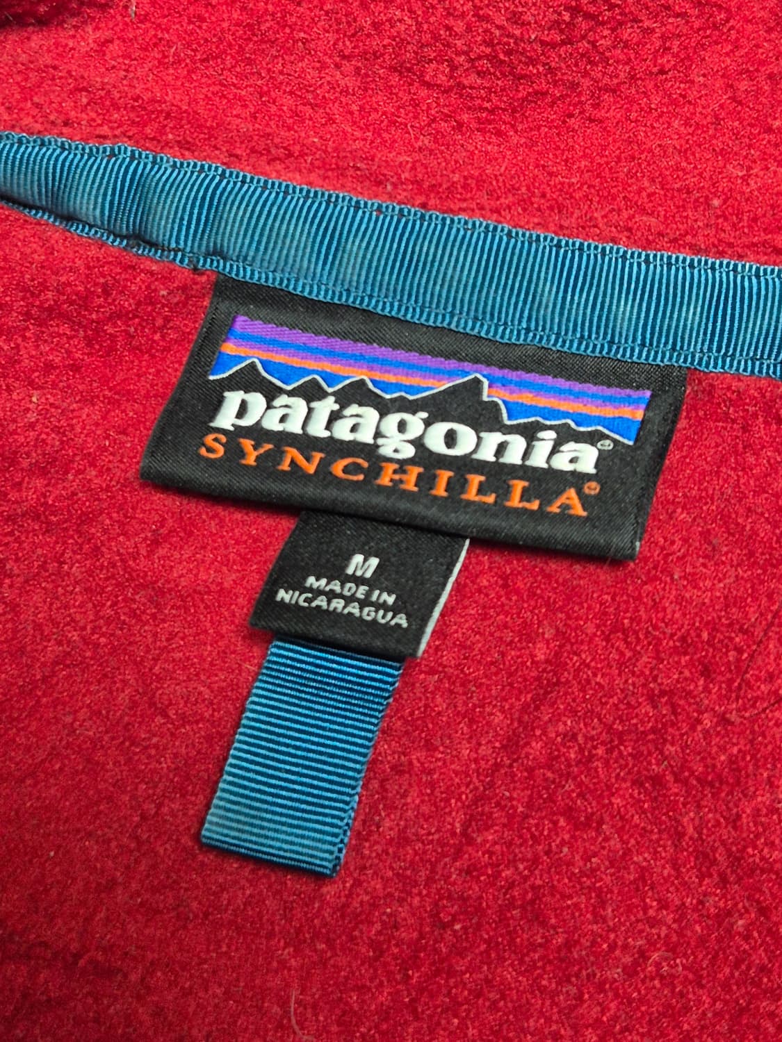 [M] 파타고니아 신칠라 레드 -318 상품이미지5