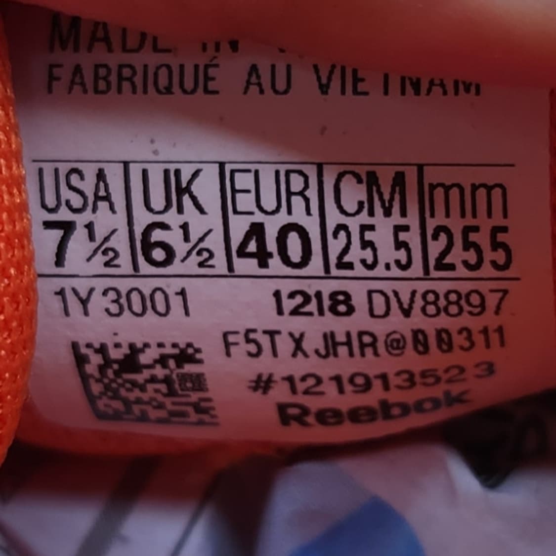 리복 BT21 스니커즈 255 상품이미지6