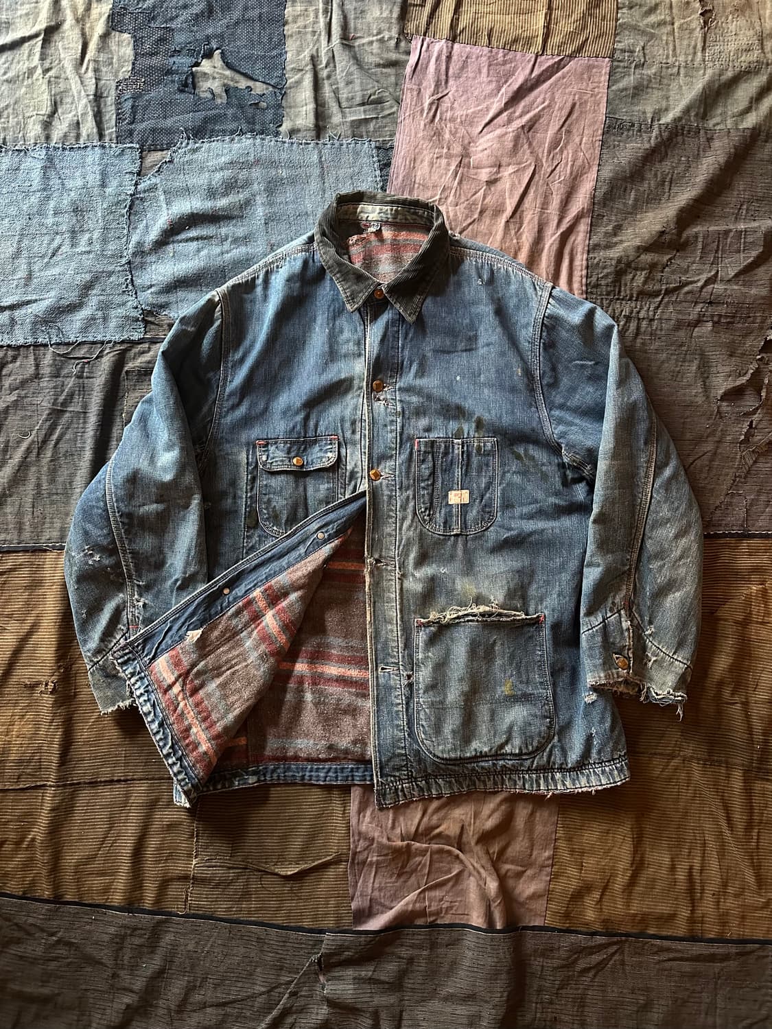 50s Vintage Hercules Denim Work Jacket 상품이미지1