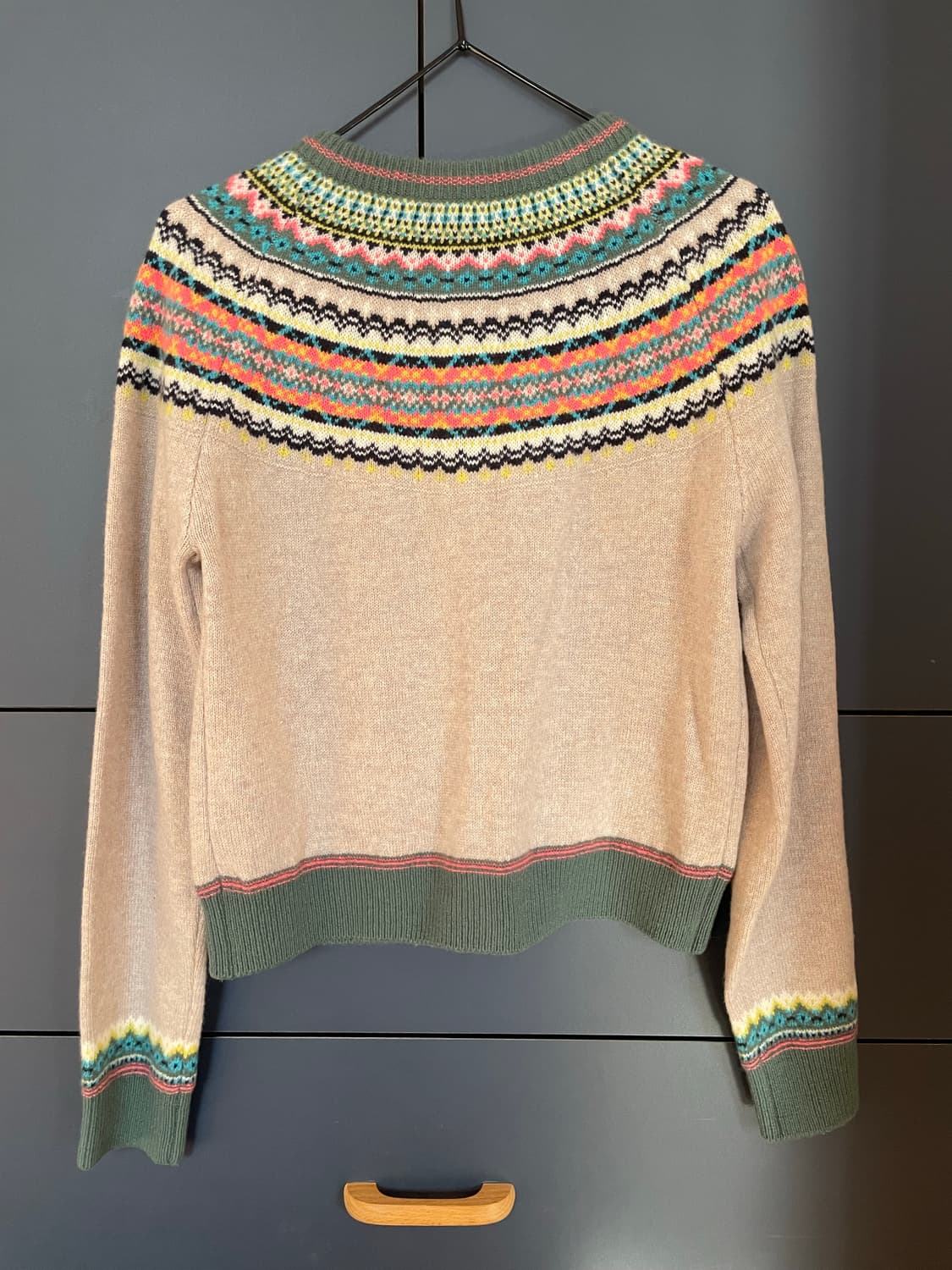 베네통 모100 크롭 니트 가디건 상품이미지5