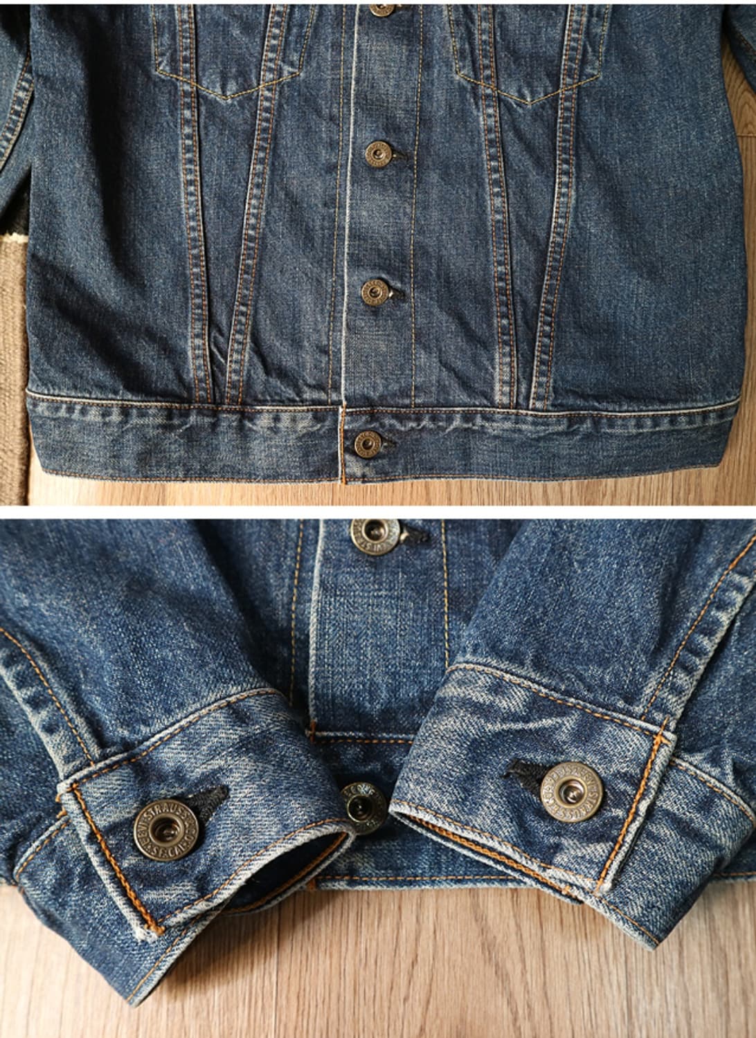 일본판 90S LEVIS 리바이스 70504 3세대 셀비지 빈티지 데님 상품이미지5