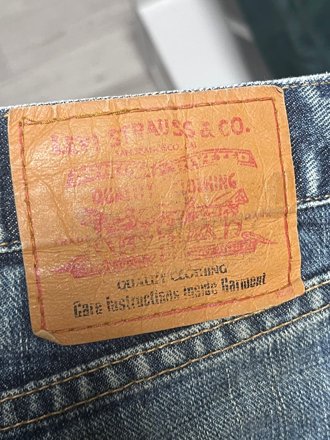 리바이스 553 33사이즈 상품이미지3