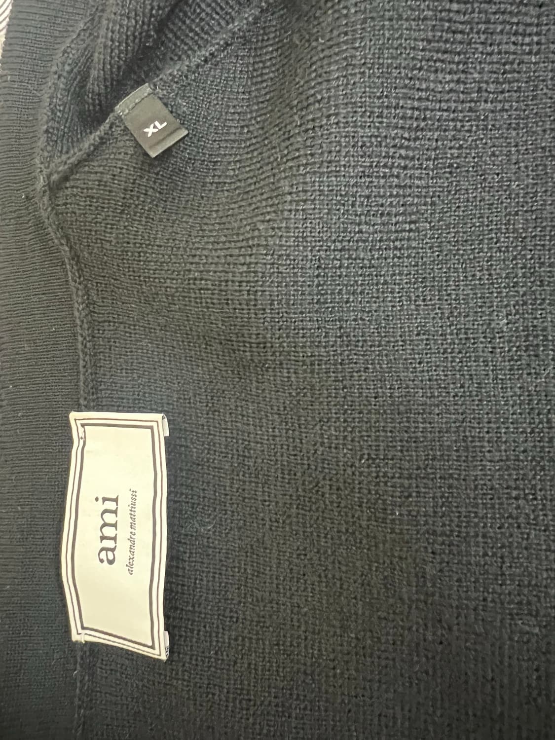 아미 스몰로고 가디건 XL 상품이미지5