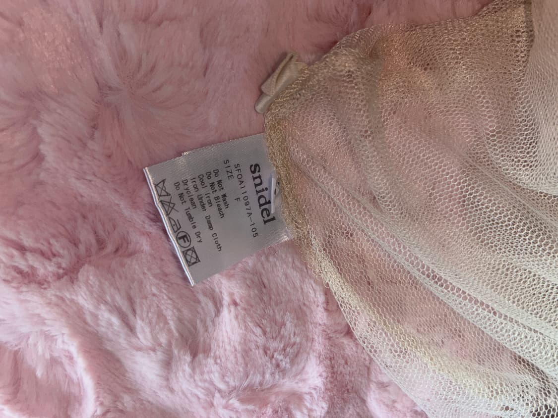 빈티지 핑크 오프숄더 원피스 상품이미지5