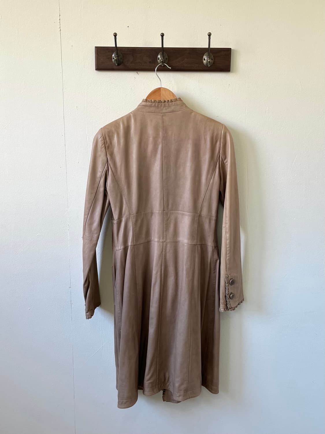 ARMANI 프릴 레더자켓 상품이미지3