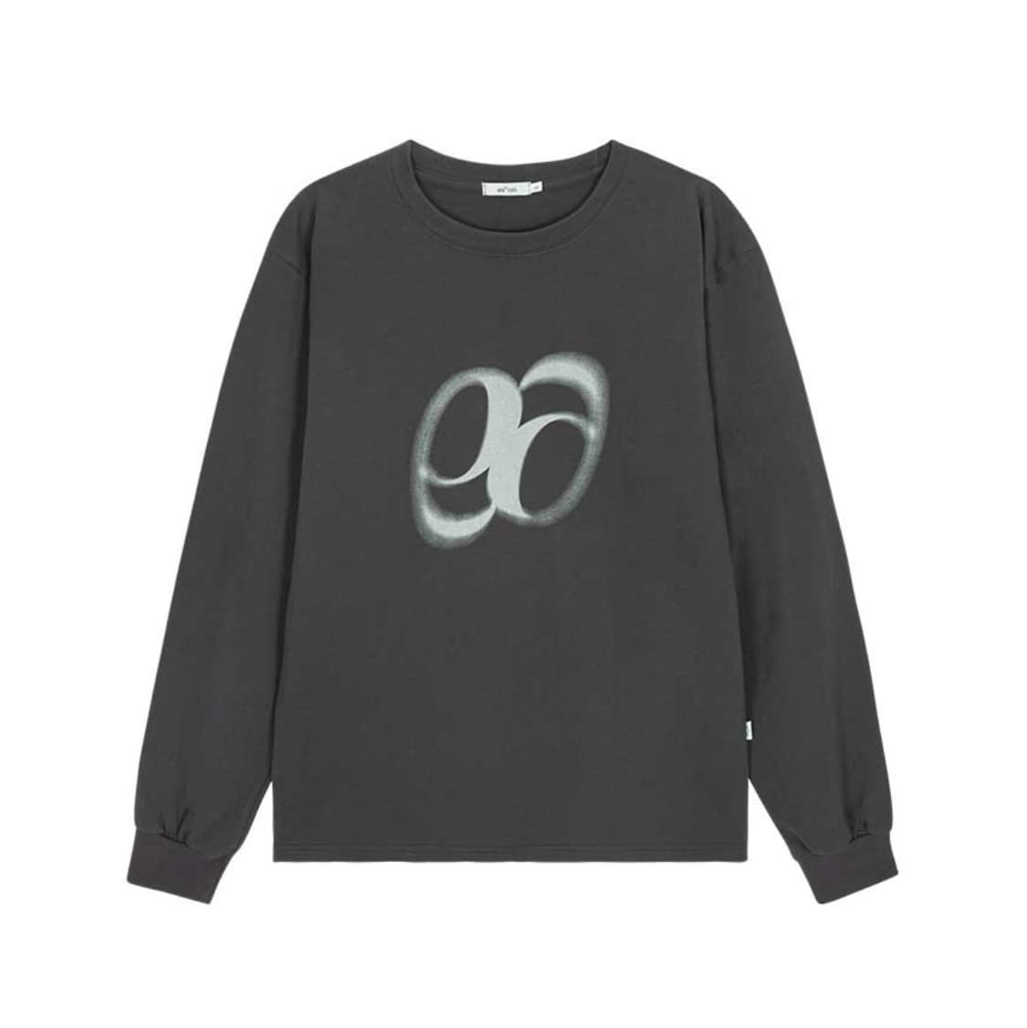 [M] 애즈온 베베 롱슬리브 차콜 긴팔 티셔츠 상품이미지5