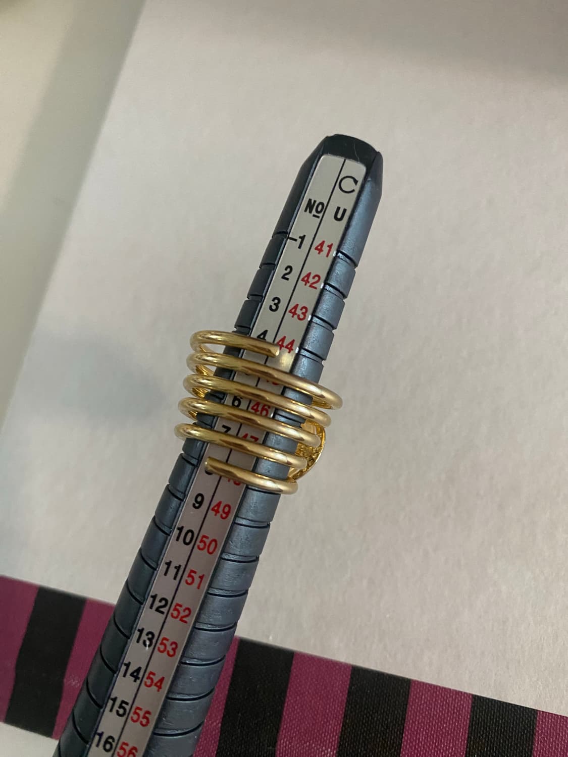 빈티지 골드 진주 링 반지 상품이미지5