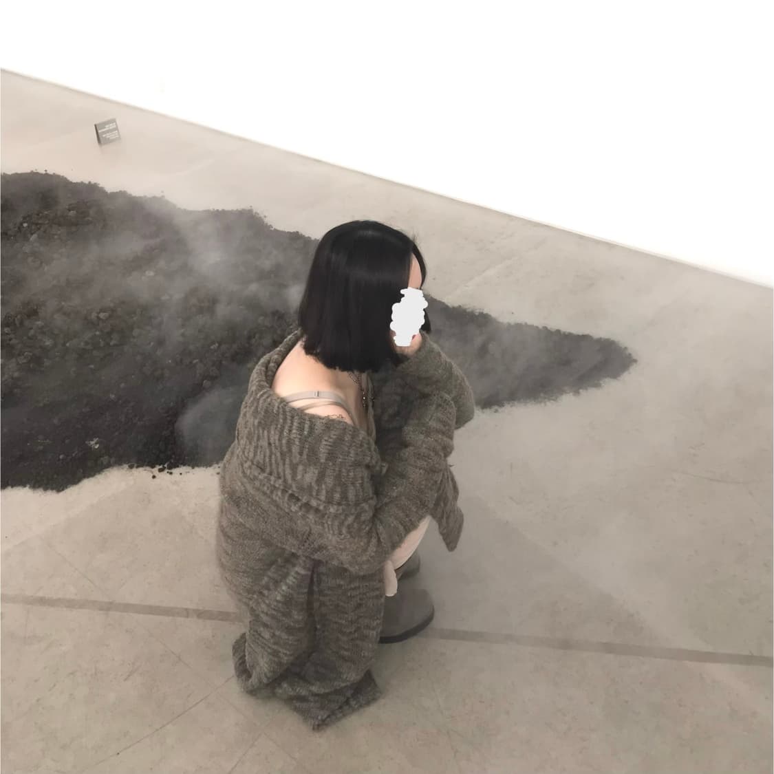 (착샷o) 빈티지 그런지페어리 히피 모헤어 가디건 상품이미지3