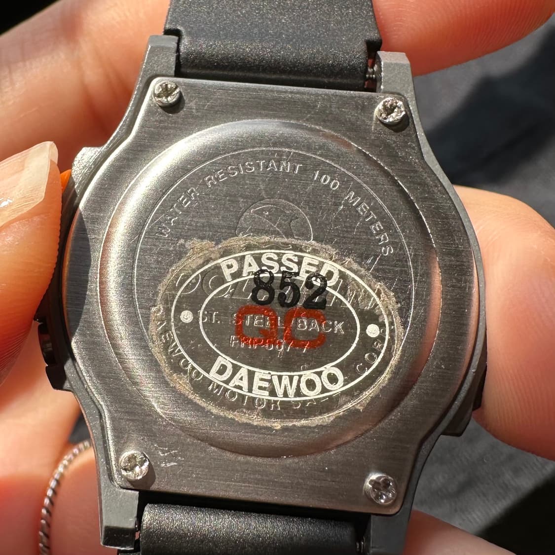 96~99s 추정모델 여성용 돌핀시계 (한독) FRP 667-7 상품이미지3