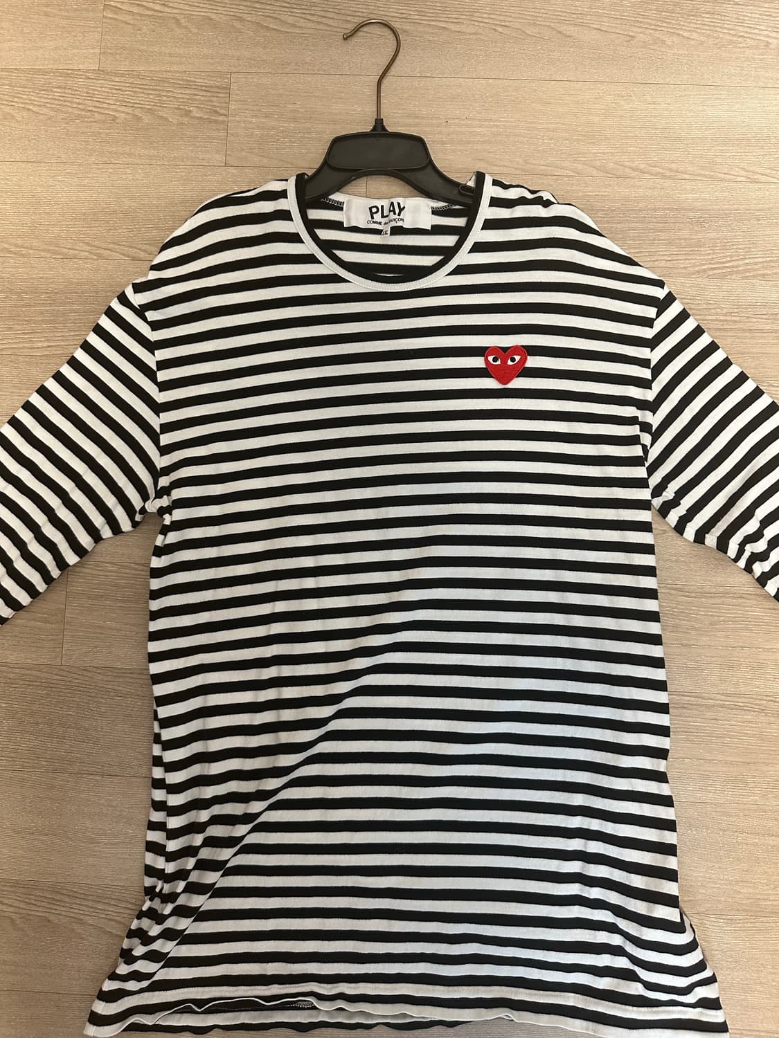 꼼데가르송 스트라이프 롱슬리브 티셔츠 XXL 상품이미지1