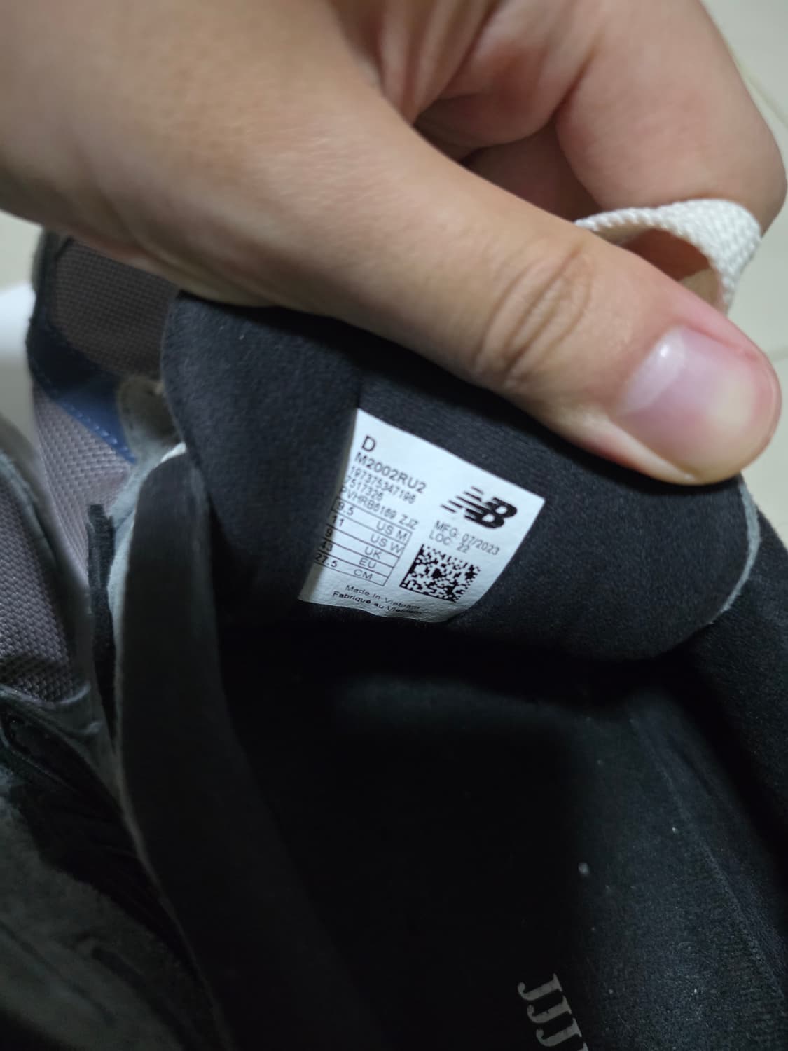 뉴발란스 x JJJ자운드 2002R 스톰 블루 275 상품이미지5