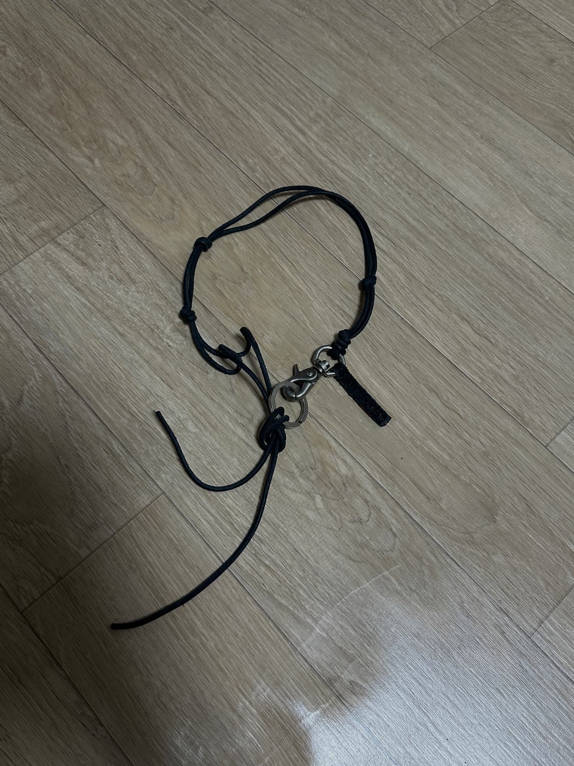 아워레가시 라돈 레더 키체인 블랙 상품이미지2