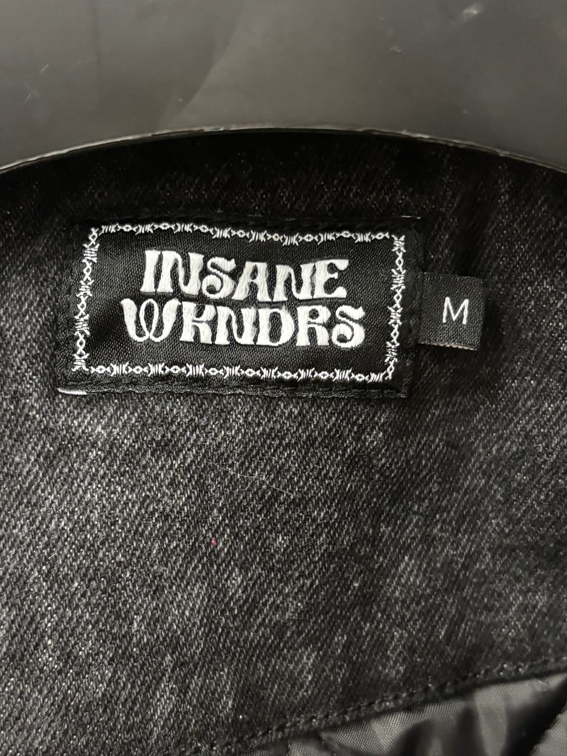 인세인게러지 위캔더스 데님 봄버 자켓 M 상품이미지4